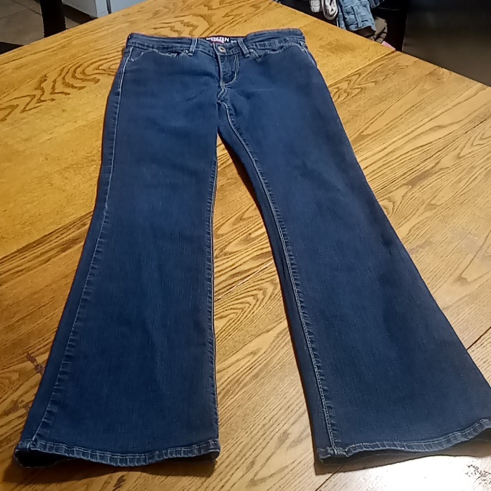 DENIZEN LEVI'S Jeans Womens 4S 27 x 30 BLUE MODERN BOOTCUT Used Denim Preowned